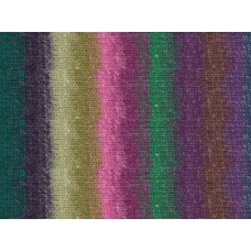 Noro Silk Garden Sock-S308 Hot Pink, Green, Olive, Purple